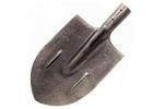 Лопата штыковая остроконечная с ребками жесткости рельс сталь с р/ж/S506-2А б/ч 